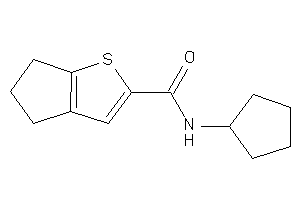 N-cyclopentyl-5,6-dihydro-4H-cyclopenta[b]thiophene-2-carboxamide