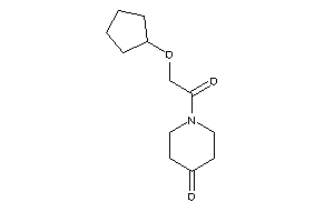 1-[2-(cyclopentoxy)acetyl]-4-piperidone