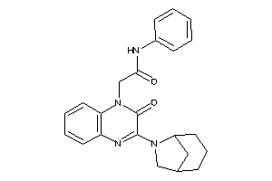 2-[3-(6-azabicyclo[3.2.1]octan-6-yl)-2-keto-quinoxalin-1-yl]-N-phenyl-acetamide