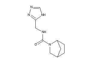 N-(4H-1,2,4-triazol-3-ylmethyl)-5-azabicyclo[2.2.1]heptane-5-carboxamide