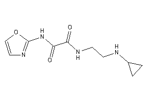 N-[2-(cyclopropylamino)ethyl]-N'-oxazol-2-yl-oxamide