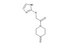 1-[2-(1H-imidazol-2-ylthio)acetyl]-4-piperidone