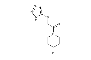 1-[2-(1H-tetrazol-5-ylthio)acetyl]-4-piperidone