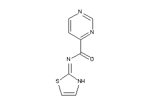 Image of N-(4-thiazolin-2-ylidene)pyrimidine-4-carboxamide