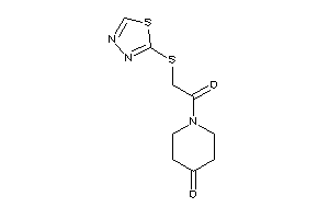 1-[2-(1,3,4-thiadiazol-2-ylthio)acetyl]-4-piperidone