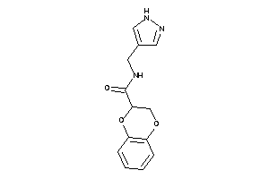 N-(1H-pyrazol-4-ylmethyl)-2,3-dihydro-1,4-benzodioxine-3-carboxamide