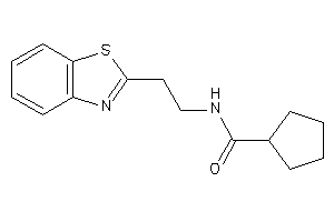 Image of N-[2-(1,3-benzothiazol-2-yl)ethyl]cyclopentanecarboxamide