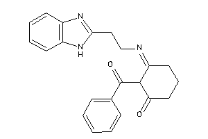 3-[2-(1H-benzimidazol-2-yl)ethylimino]-2-benzoyl-cyclohexanone
