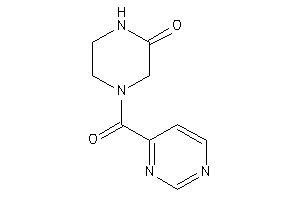 4-(pyrimidine-4-carbonyl)piperazin-2-one