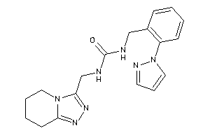 1-(2-pyrazol-1-ylbenzyl)-3-(5,6,7,8-tetrahydro-[1,2,4]triazolo[4,3-a]pyridin-3-ylmethyl)urea