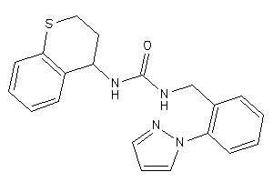 1-(2-pyrazol-1-ylbenzyl)-3-thiochroman-4-yl-urea