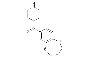 3,4-dihydro-2H-1,5-benzodioxepin-7-yl(4-piperidyl)methanone