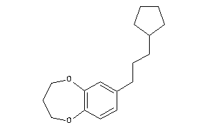 7-(3-cyclopentylpropyl)-3,4-dihydro-2H-1,5-benzodioxepine