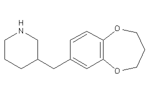 3-(3,4-dihydro-2H-1,5-benzodioxepin-7-ylmethyl)piperidine