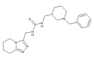 1-[(1-benzyl-3-piperidyl)methyl]-3-(5,6,7,8-tetrahydro-[1,2,4]triazolo[4,3-a]pyridin-3-ylmethyl)urea