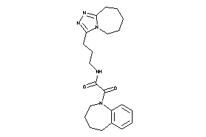 2-keto-2-(2,3,4,5-tetrahydro-1-benzazepin-1-yl)-N-[3-(6,7,8,9-tetrahydro-5H-[1,2,4]triazolo[4,3-a]azepin-3-yl)propyl]acetamide