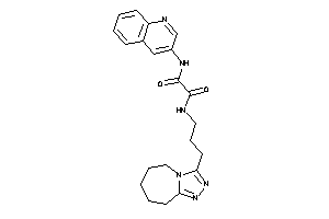 N'-(3-quinolyl)-N-[3-(6,7,8,9-tetrahydro-5H-[1,2,4]triazolo[4,3-a]azepin-3-yl)propyl]oxamide