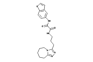 N'-(benzothiophen-5-yl)-N-[3-(6,7,8,9-tetrahydro-5H-[1,2,4]triazolo[4,3-a]azepin-3-yl)propyl]oxamide