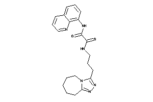 N'-(8-quinolyl)-N-[3-(6,7,8,9-tetrahydro-5H-[1,2,4]triazolo[4,3-a]azepin-3-yl)propyl]oxamide