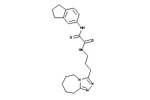 N'-indan-5-yl-N-[3-(6,7,8,9-tetrahydro-5H-[1,2,4]triazolo[4,3-a]azepin-3-yl)propyl]oxamide