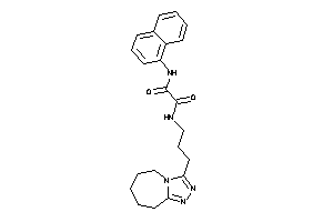 N'-(1-naphthyl)-N-[3-(6,7,8,9-tetrahydro-5H-[1,2,4]triazolo[4,3-a]azepin-3-yl)propyl]oxamide