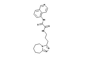 N'-(5-isoquinolyl)-N-[3-(6,7,8,9-tetrahydro-5H-[1,2,4]triazolo[4,3-a]azepin-3-yl)propyl]oxamide