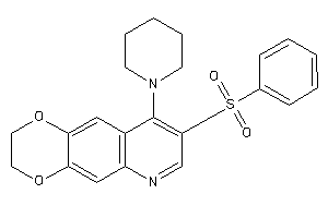 8-besyl-9-piperidino-2,3-dihydro-[1,4]dioxino[2,3-g]quinoline