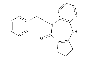 5-benzyl-1,2,3,10-tetrahydrocyclopenta[c][1,5]benzodiazepin-4-one