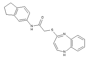 Image of 2-(1H-1,5-benzodiazepin-4-ylthio)-N-indan-5-yl-acetamide