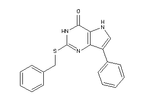 2-(benzylthio)-7-phenyl-3,5-dihydropyrrolo[3,2-d]pyrimidin-4-one