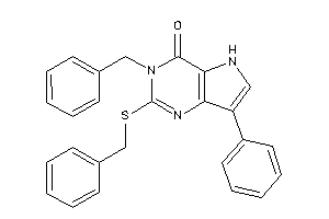 3-benzyl-2-(benzylthio)-7-phenyl-5H-pyrrolo[3,2-d]pyrimidin-4-one