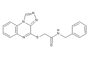 N-benzyl-2-([1,2,4]triazolo[4,3-a]quinoxalin-4-ylthio)acetamide