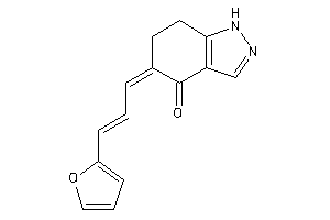 5-[3-(2-furyl)prop-2-enylidene]-6,7-dihydro-1H-indazol-4-one