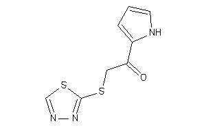 1-(1H-pyrrol-2-yl)-2-(1,3,4-thiadiazol-2-ylthio)ethanone