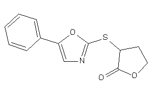 3-[(5-phenyloxazol-2-yl)thio]tetrahydrofuran-2-one