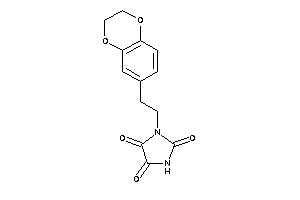 1-[2-(2,3-dihydro-1,4-benzodioxin-6-yl)ethyl]imidazolidine-2,4,5-trione