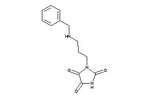 1-[3-(benzylamino)propyl]imidazolidine-2,4,5-trione