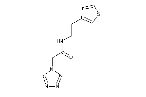 2-(tetrazol-1-yl)-N-[2-(3-thienyl)ethyl]acetamide