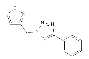 3-[(5-phenyltetrazol-2-yl)methyl]isoxazole