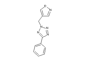 4-[(5-phenyltetrazol-2-yl)methyl]isoxazole