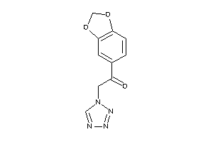 1-(1,3-benzodioxol-5-yl)-2-(tetrazol-1-yl)ethanone