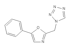 5-phenyl-2-(tetrazol-1-ylmethyl)oxazole