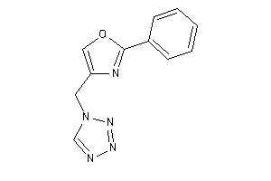 2-phenyl-4-(tetrazol-1-ylmethyl)oxazole