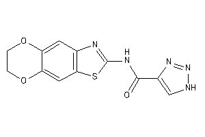 N-(6,7-dihydro-[1,4]dioxino[2,3-f][1,3]benzothiazol-2-yl)-1H-triazole-4-carboxamide