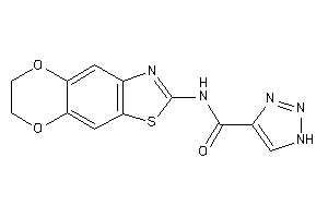 Image of N-(6,7-dihydro-[1,4]dioxino[2,3-f][1,3]benzothiazol-2-yl)-1H-triazole-4-carboxamide