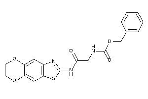 N-[2-(6,7-dihydro-[1,4]dioxino[2,3-f][1,3]benzothiazol-2-ylamino)-2-keto-ethyl]carbamic Acid Benzyl Ester