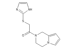 1-(3,4-dihydro-1H-pyrrolo[1,2-a]pyrazin-2-yl)-2-(1H-imidazol-2-ylthio)ethanone