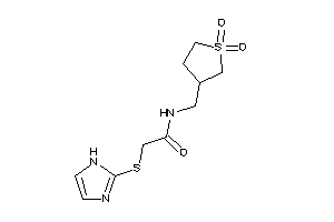 N-[(1,1-diketothiolan-3-yl)methyl]-2-(1H-imidazol-2-ylthio)acetamide