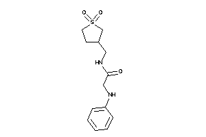 2-anilino-N-[(1,1-diketothiolan-3-yl)methyl]acetamide