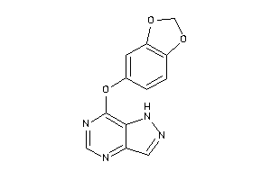 7-(1,3-benzodioxol-5-yloxy)-1H-pyrazolo[4,3-d]pyrimidine